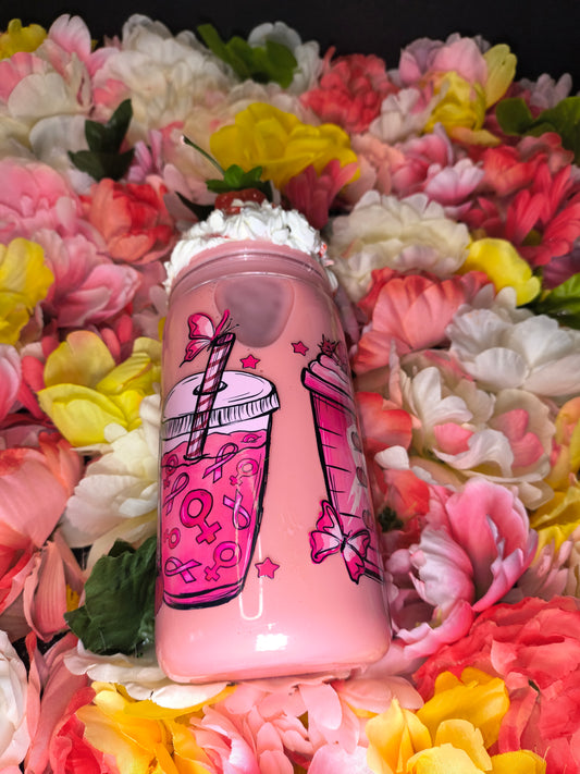 Strawberry Milk SnowGlobe